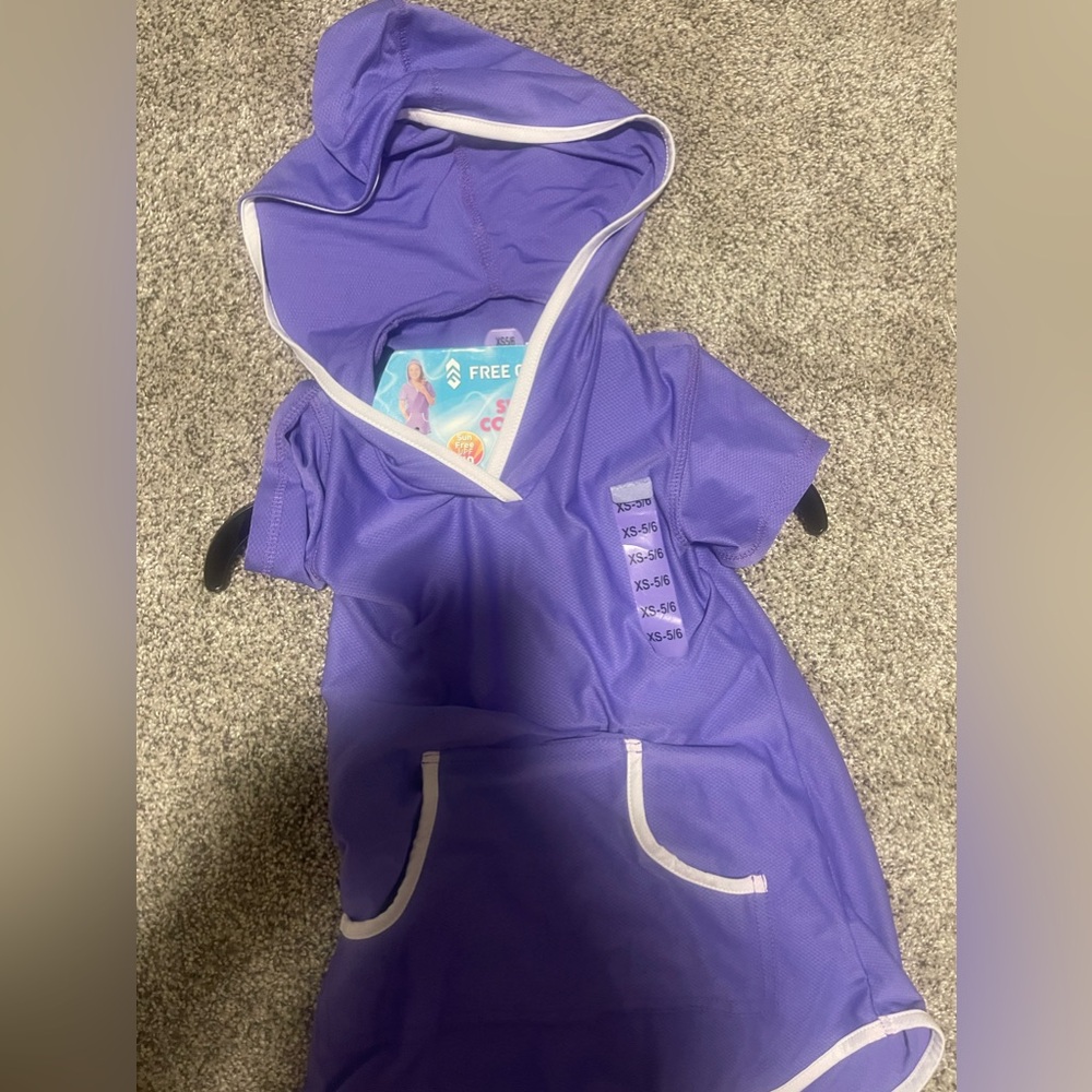 New Free Country girls swim  cover up